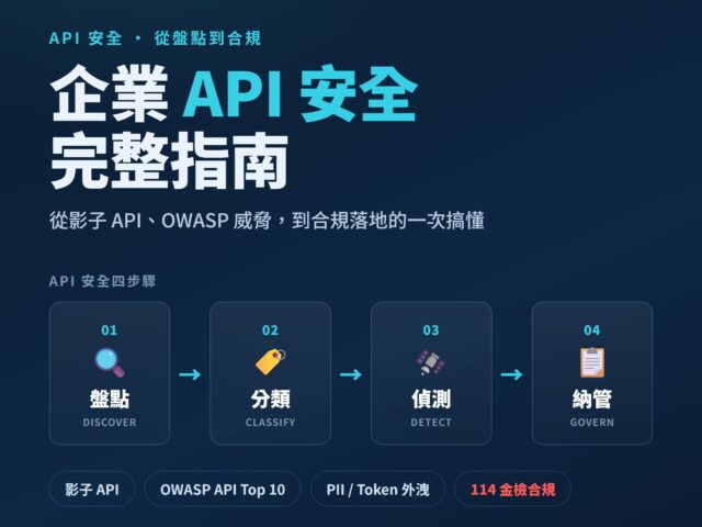企業 API 安全完整指南：從影子 API 到合規落地
